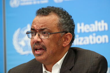 Diretor da OMS, Tedros Adhanom