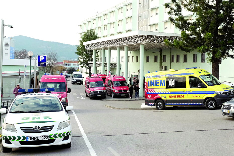 Urgência do Hospital de São Bernardo, em Setúbal