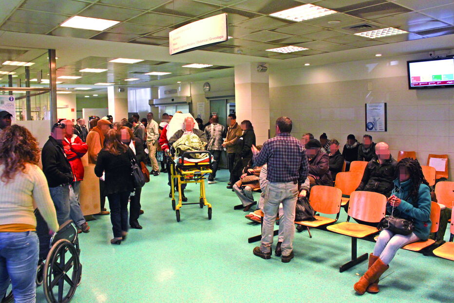 Hospital Amadora-Sintra ativou plano de contingência ontem devido ao aumento de afluência na Urgência 