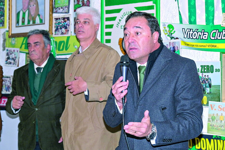 Pedro Gaiveo Luzio (à direita)