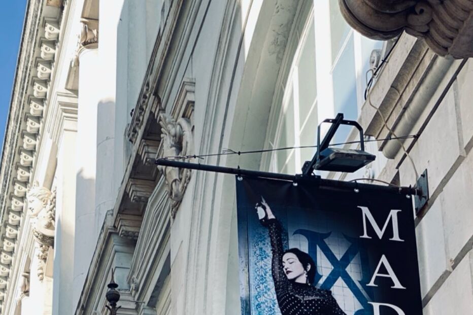 Madonna partilhou imagens em Lisboa 