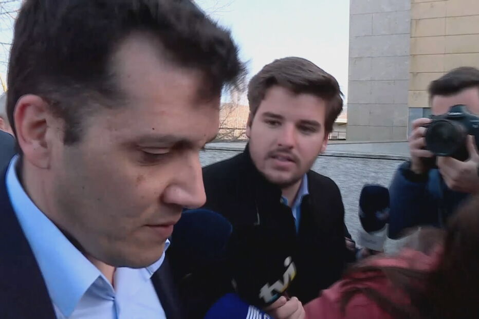 António Joaquim a chegar ao tribunal