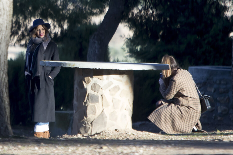 Sara Carbonero diverte-se em Madrid com a irmã