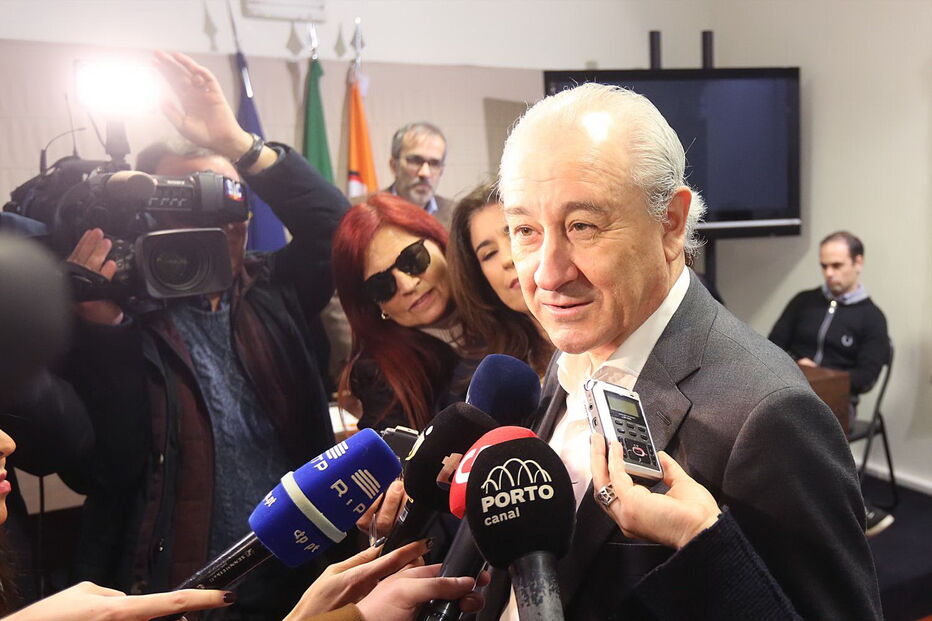 Rui Rio, atual presidente e candidato à presidência do PSD