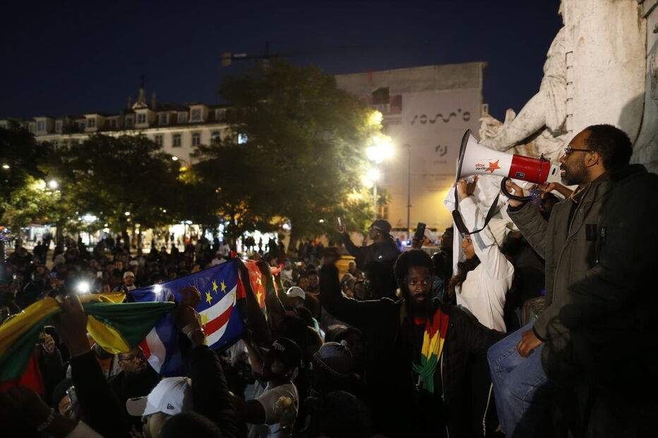 Marcha por jovem morto em Bragança fora de controlo em Lisboa