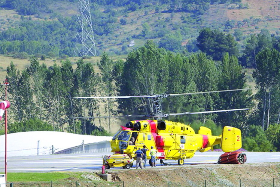 Kamov estão em terra 