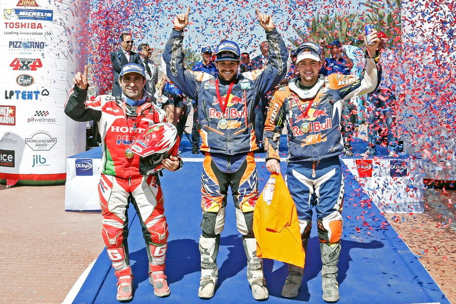 Matthias Walkner e Paulo Gonçalves