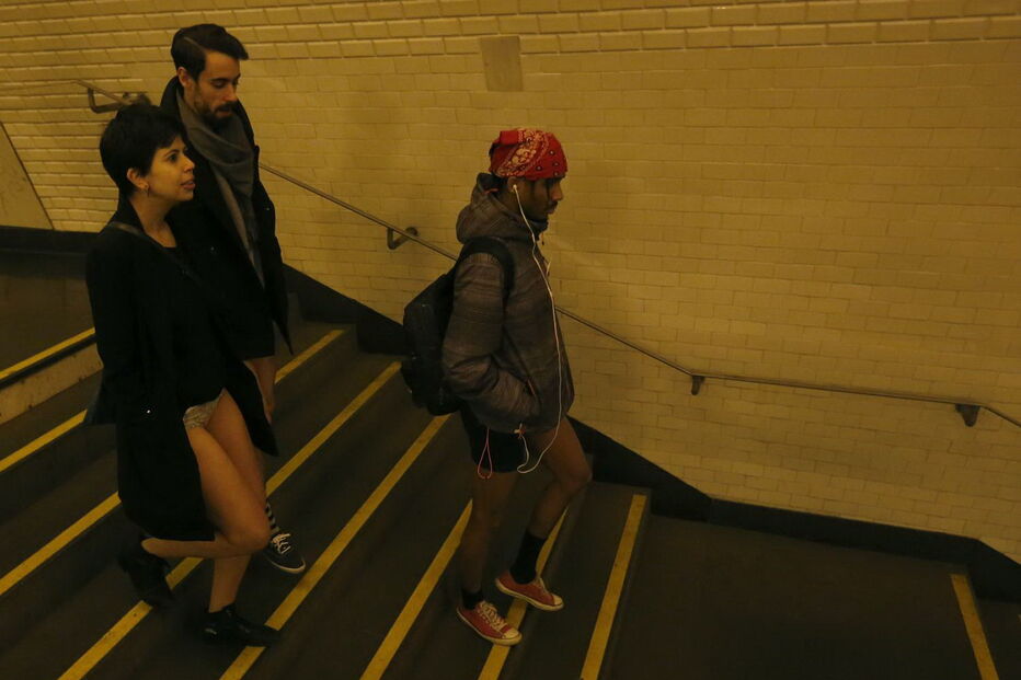 Cuecas de todas as cores e feitios no Dia Mundial sem Calças