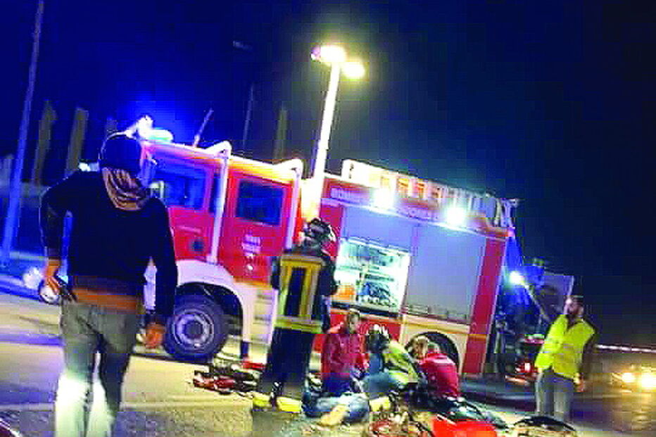 Motard morre a ultrapassar automóvel em Setúbal