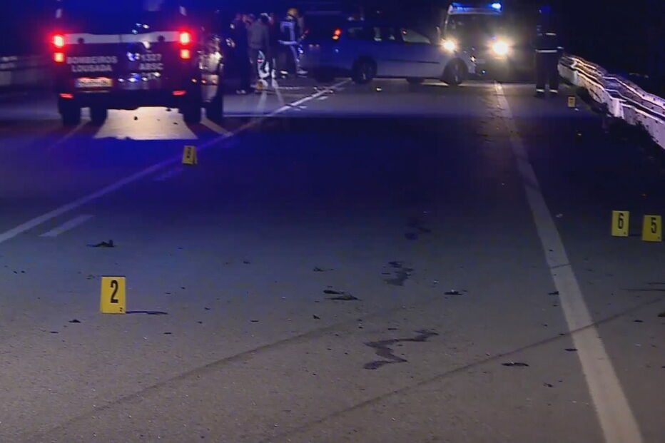 Colisão entre carro e mota faz um morto em Lousada