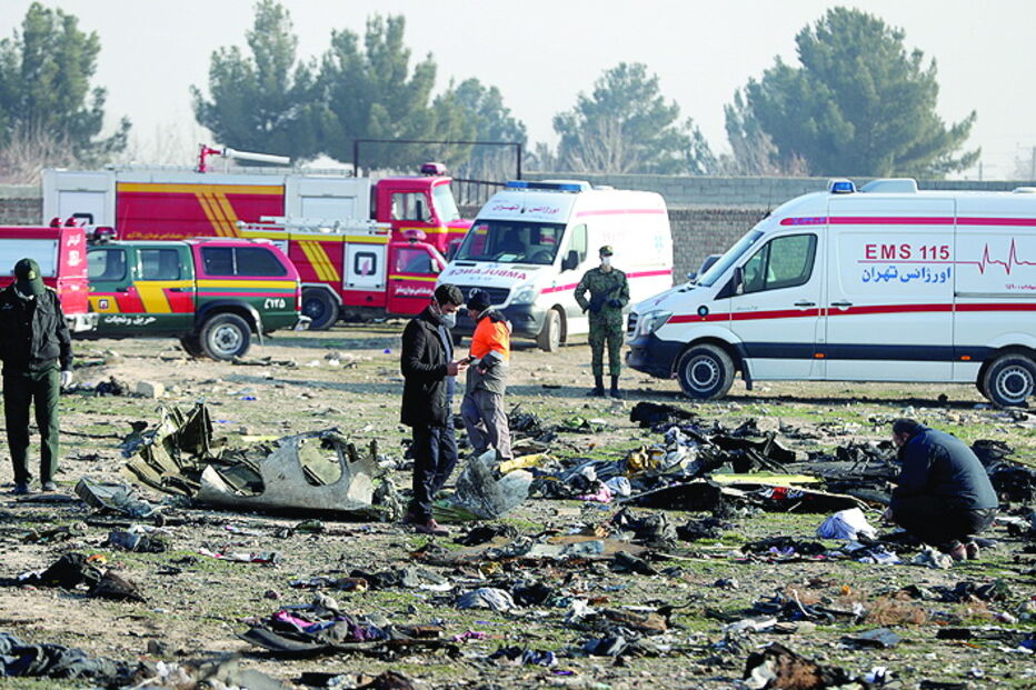 Avião ucraniano foi abatido pelo Irão 