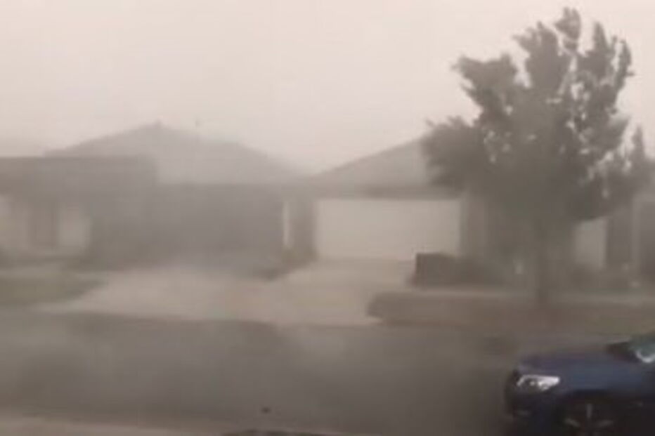 Chuva chega em força à Austrália