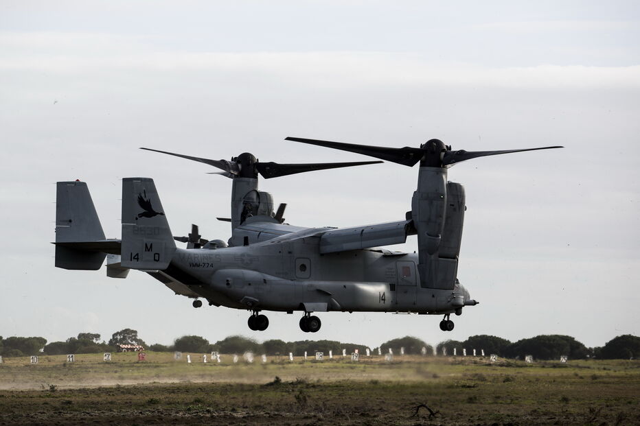 Fuzileiros portugueses e americanos treinam em Alcochete