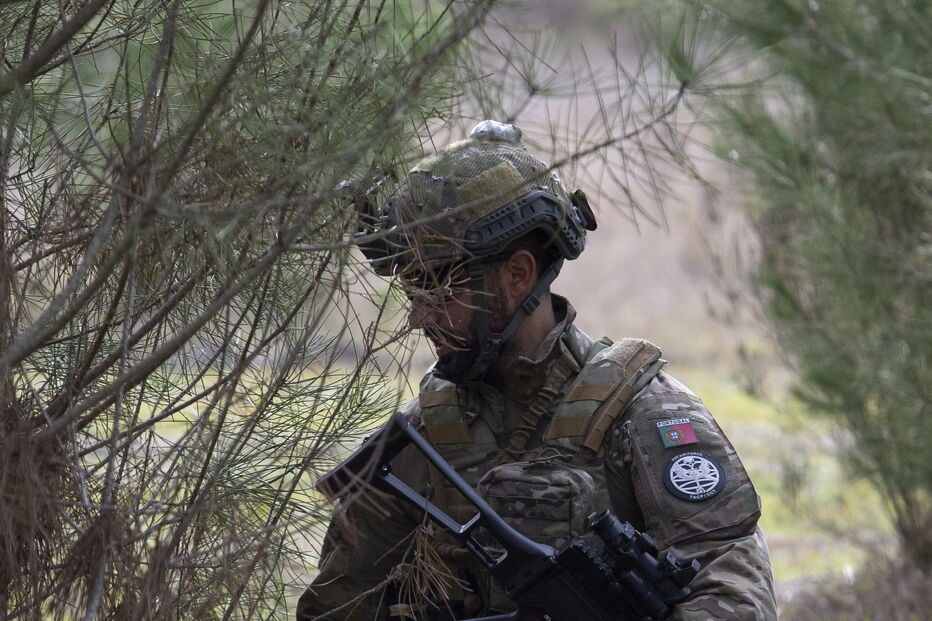 Fuzileiros portugueses e americanos treinam em Alcochete