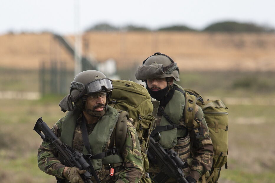 Fuzileiros portugueses e americanos treinam em Alcochete