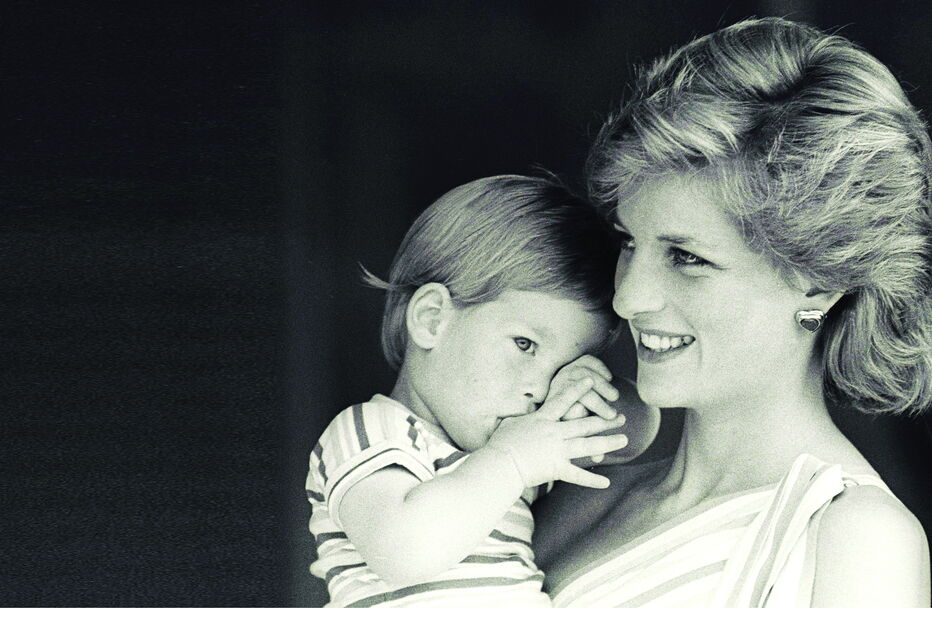 Princesa Diana e Harry