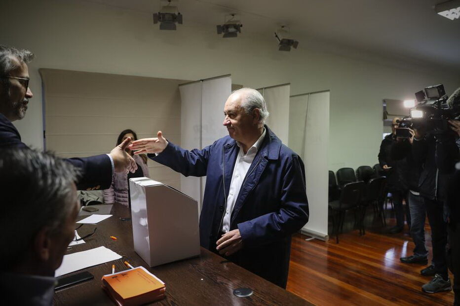 Rui Rio votou no Porto