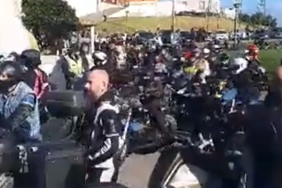 Motards prestam homenagem a Paulo Gonçalves no Cabo da Roca