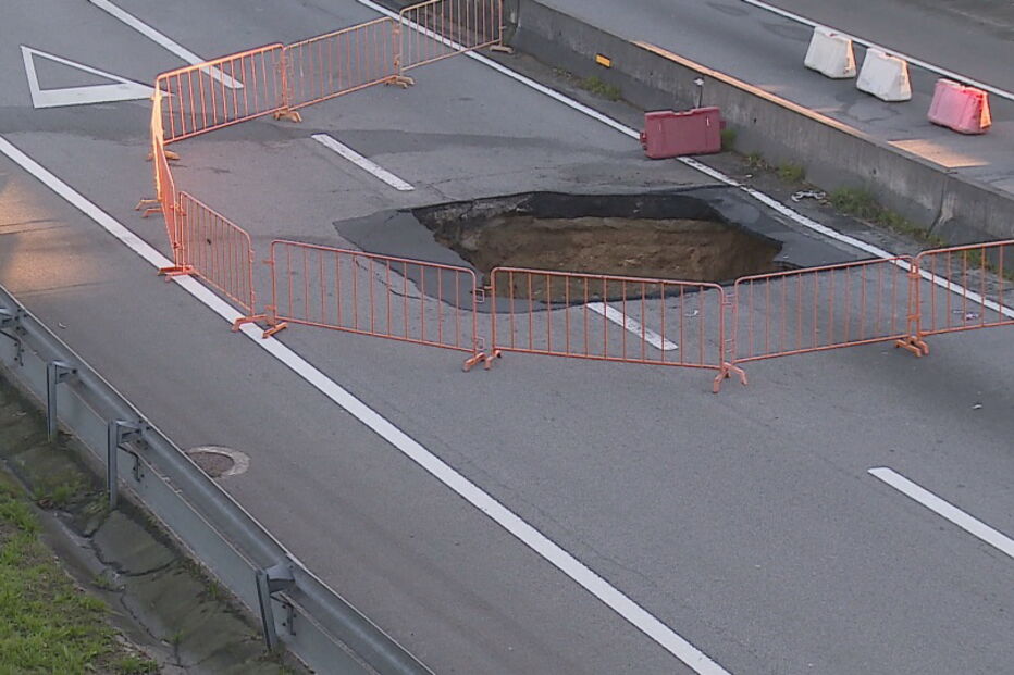 EN13 cortada na Maia devido a aluimento