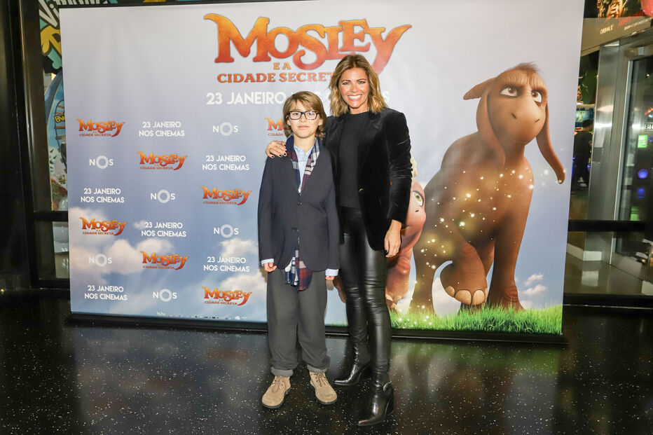 Sónia Araújo com o filho, Francisco