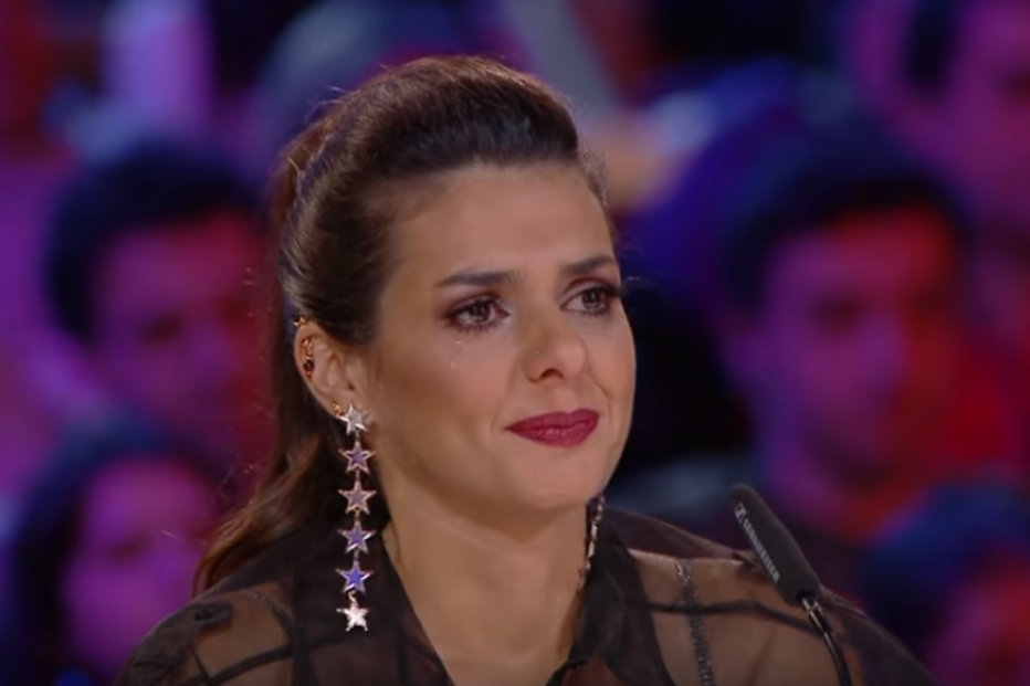 Cuca Roseta em lágrimas com atuação no Got Talent1