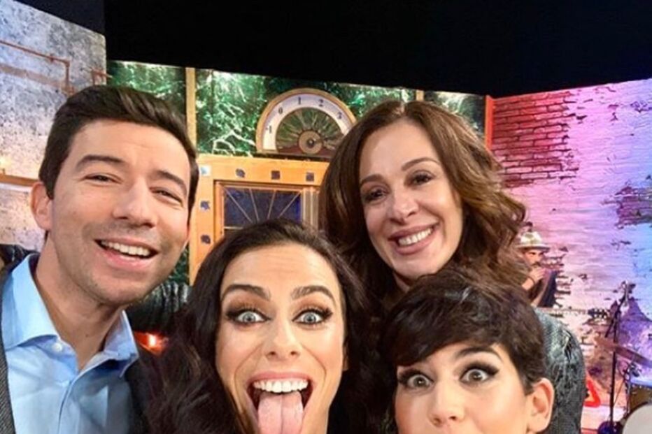 Cláudia Raia no programa '5 para a meia-noite'