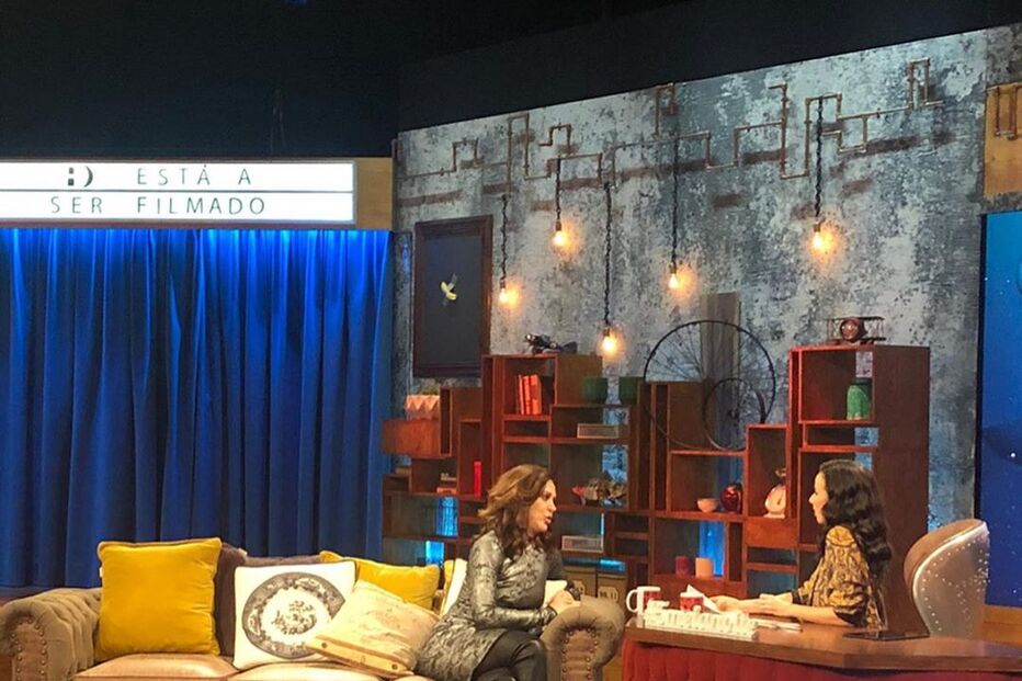 Cláudia Raia no programa '5 para a meia-noite'