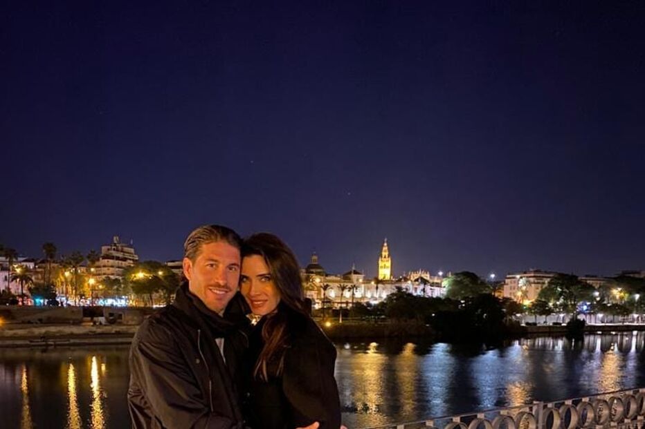 Sérgio Ramos e a mulher, Pilar Rubio