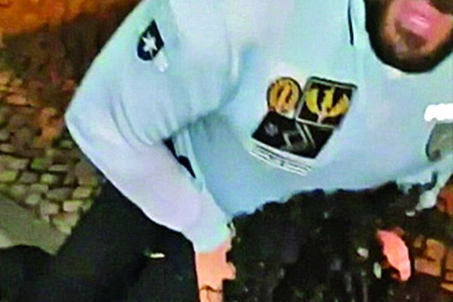 Detenção foi gravada em vídeo