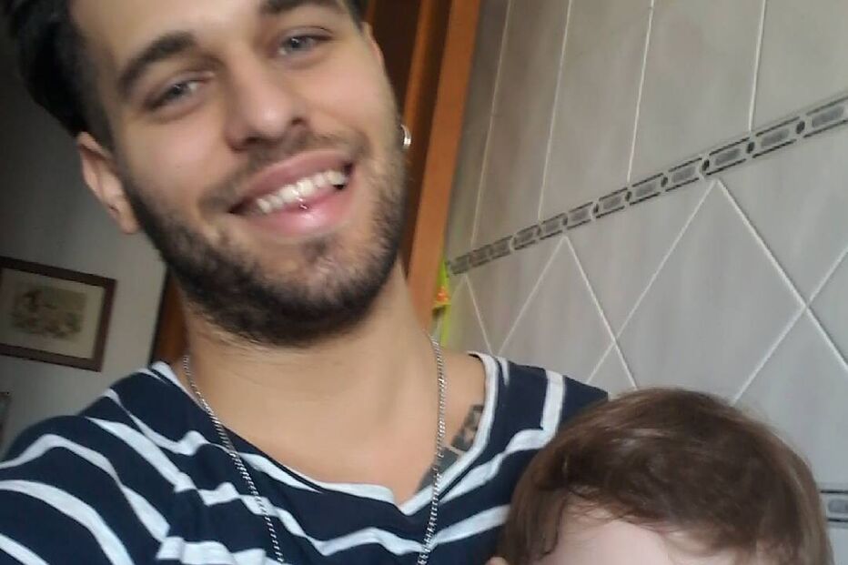 Tiago Ginga e o filho em comum com Bernardina