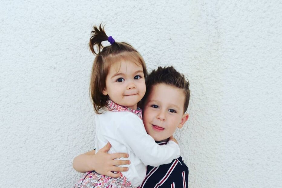 Os filhos de Bernardina: Kévim e Kyara