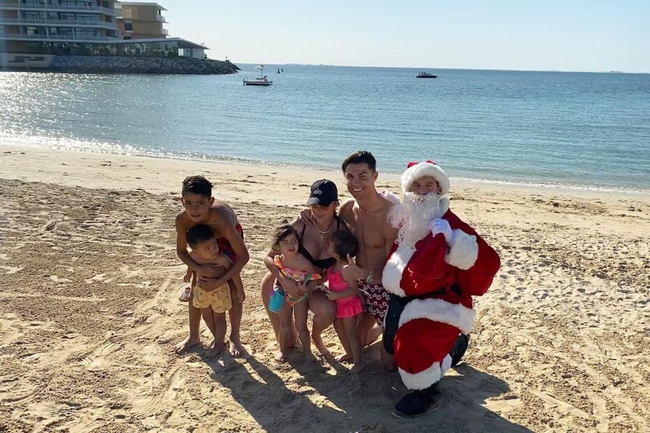 Georgina Rodríguez mostra-se uma mãe dedicada