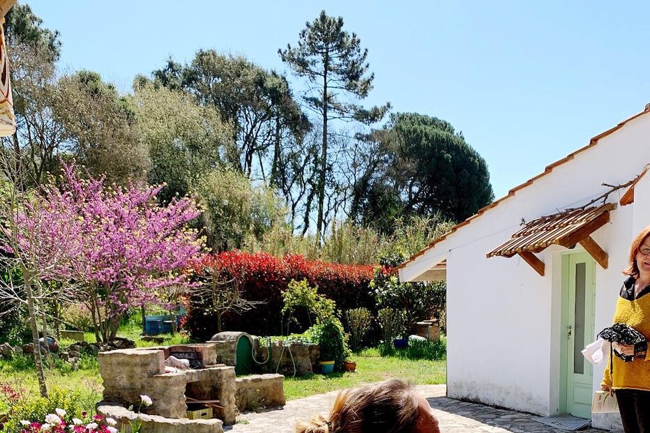 Maya Booth e o filho