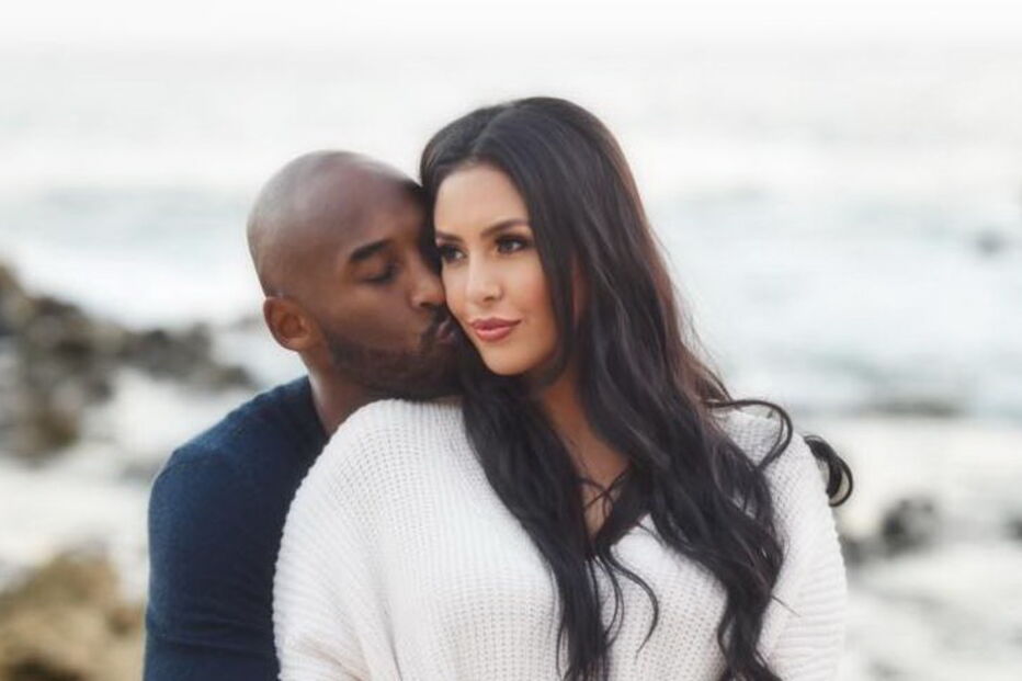 Kobe Bryant e a mulher