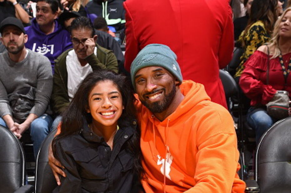 Kobe Bryant e a filha Gianna