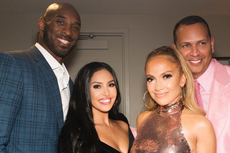 Kobe Bryant, Vanessa, Jennifer Lopez e Alex Rodriguez.jpg