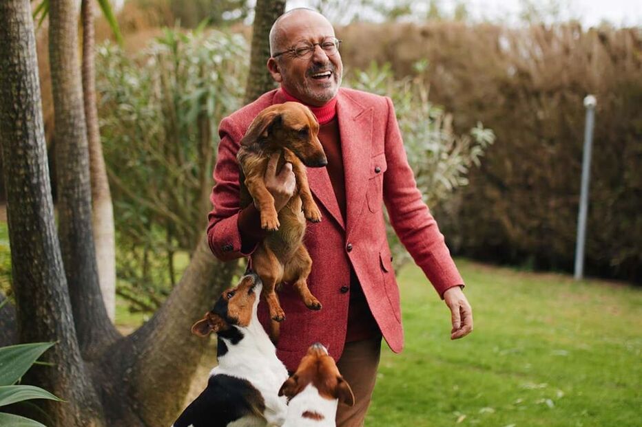 Manuel Luís Goucha passeou por Sintra