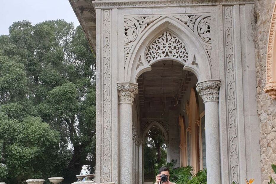 Manuel Luís Goucha passeou por Sintra