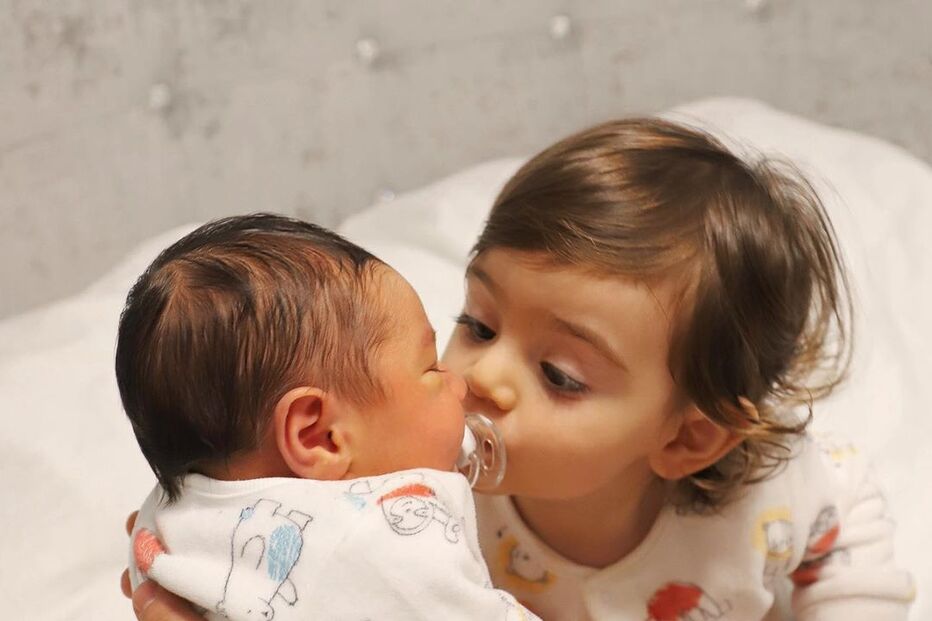 Os filhos de Liliana Filipa, Ariel e Santi Marcel
