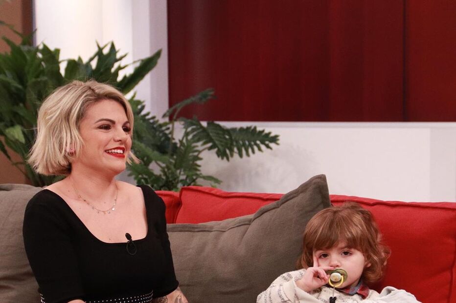 Fanny Rodrigues no programa 'A Tarde é Sua'