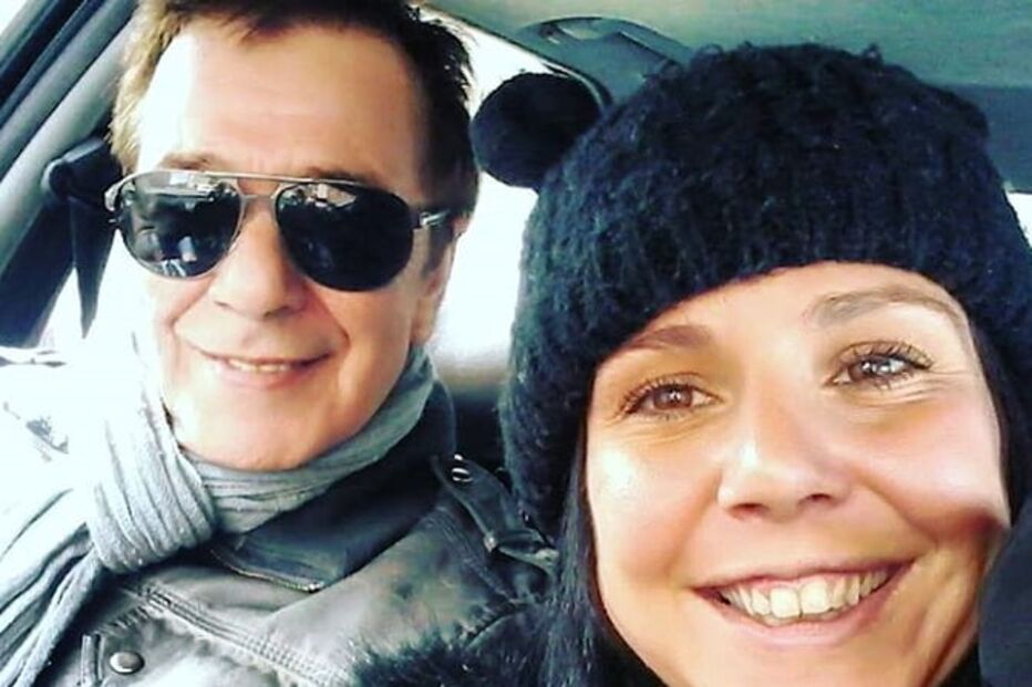 Sara Norte e o pai Vitor Norte