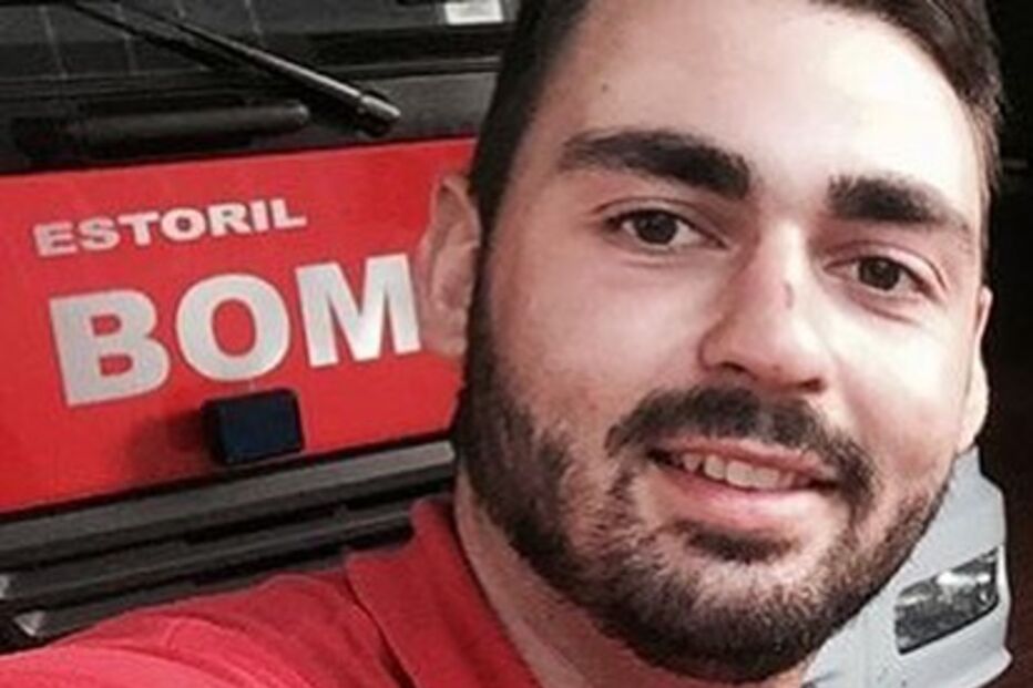 Mateus, o bombeiro que salvou Diogo Carmona