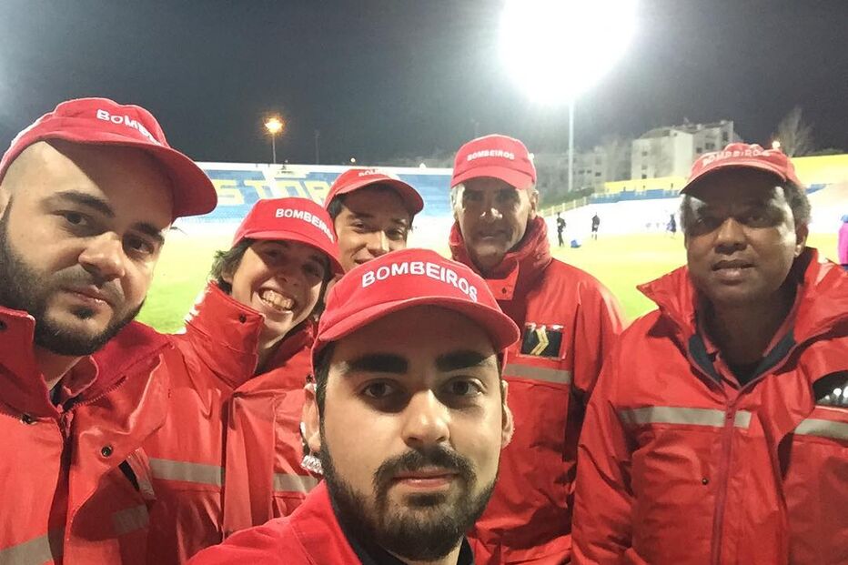 O bombeiro que salvou Diogo Carmona