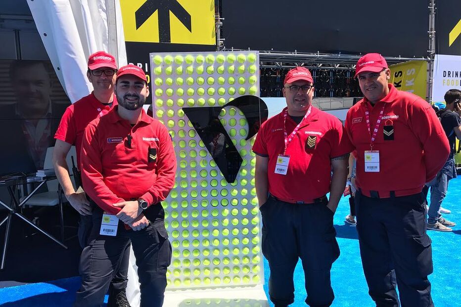 O bombeiro que salvou Diogo Carmona