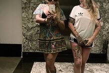 As férias escaldantes de Ruth Marlene e Jessica Portugal