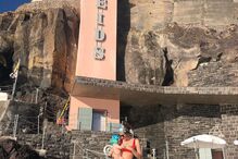 Jessica Athayde na Madeira com o filho