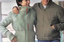 Erika Ortiz, irmã de Letizia, e o companheiro, Roberto Garcia 