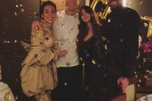 Cristiano Ronaldo em festa surpresa