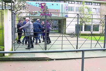 Agentes da PSP foram chamados à escola