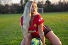 Lucy Nicholson é a adepta mais sexy do Manchester United